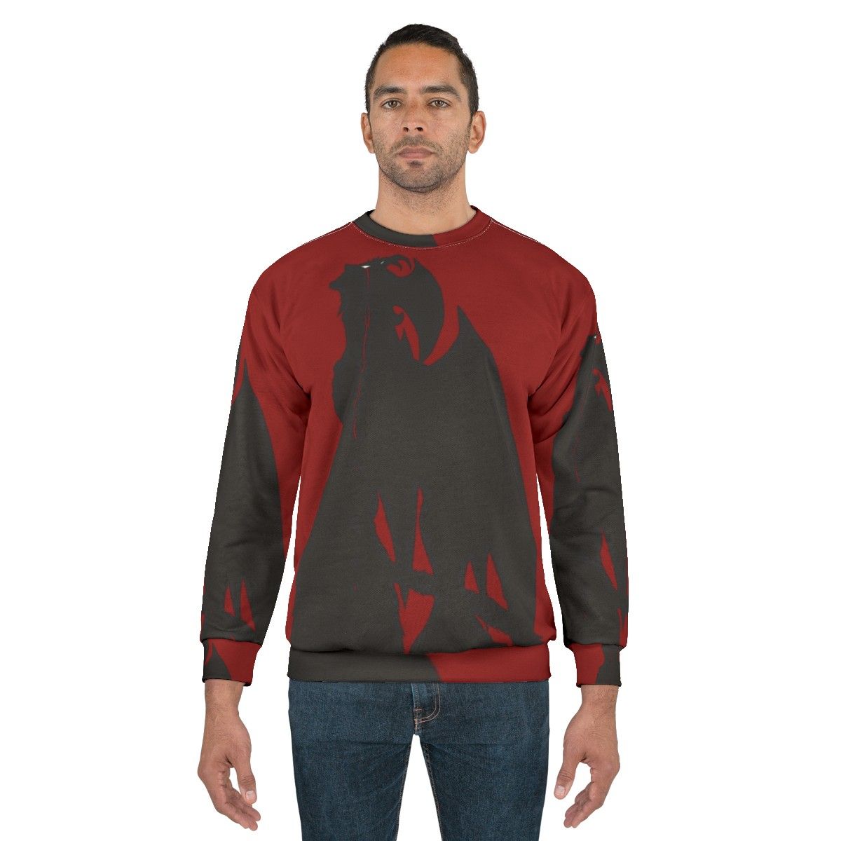 Devilman Crybaby Anime Sweatshirt featuring Akira Fudo - men