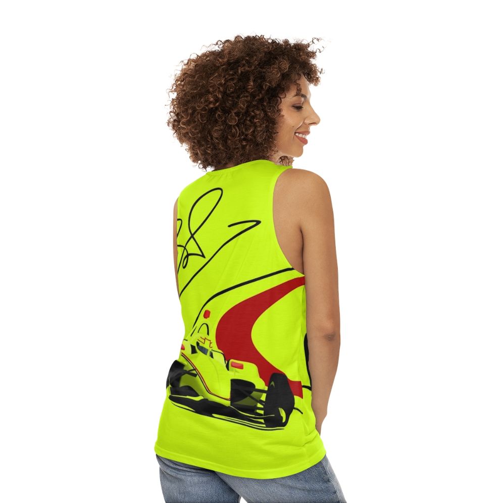 Simon Pagenaud Indy 500 Winner Unisex Tank Top - women back