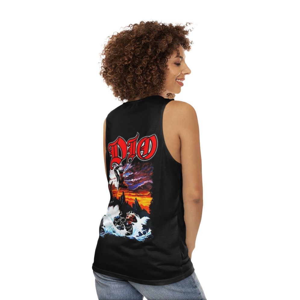 Dio Rock Unisex Tank Top - women back