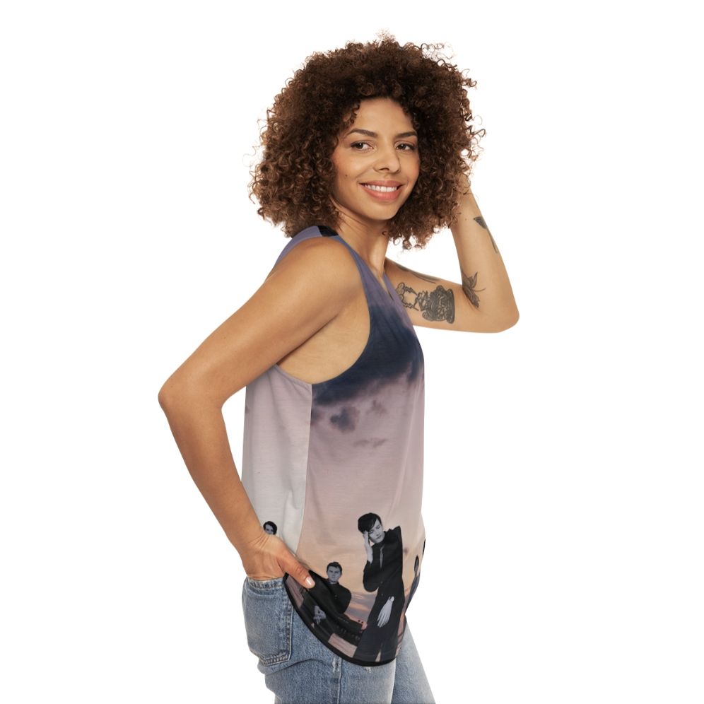 Brit Rock Unisex Tank Top - women side