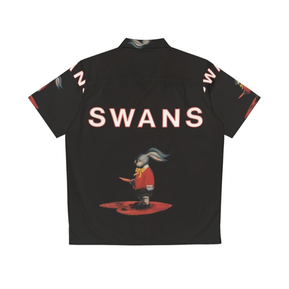 Swans Bohemian Hawaiian Shirt - Back