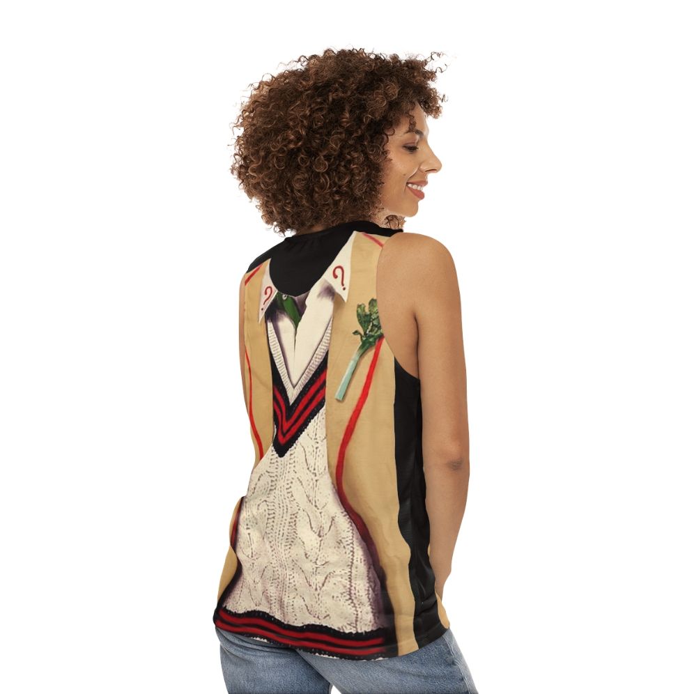 5th Doctor Who Peter Davison Unisex Tank Top - women back