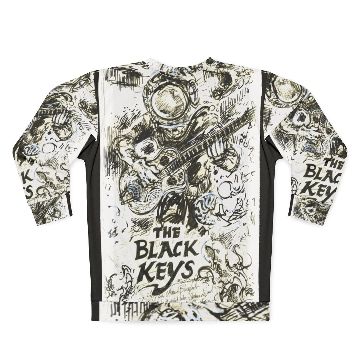 The Black Keys Music Sweatshirt - Back