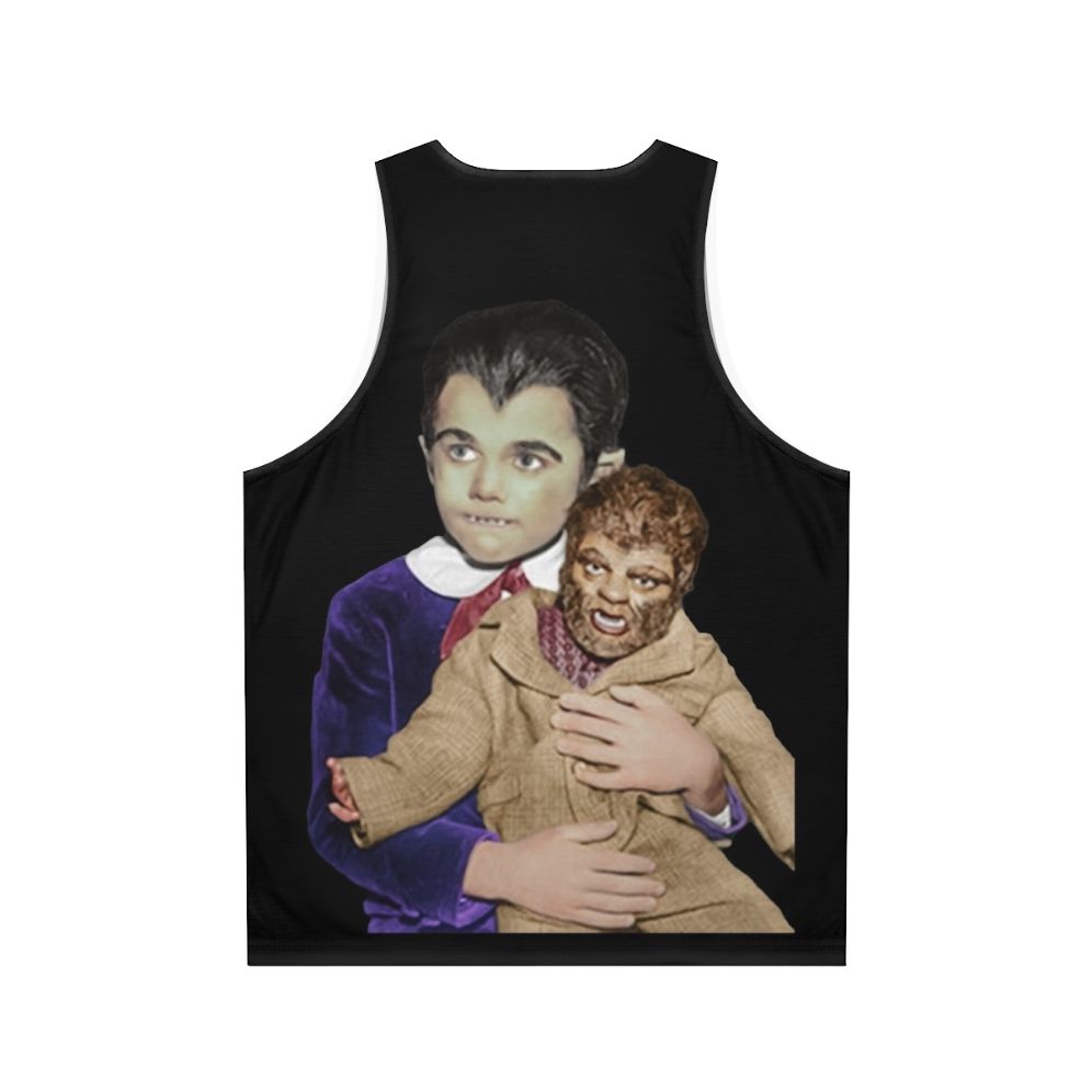 Vintage Eddie and the Werewolf Unisex Tank Top - Back