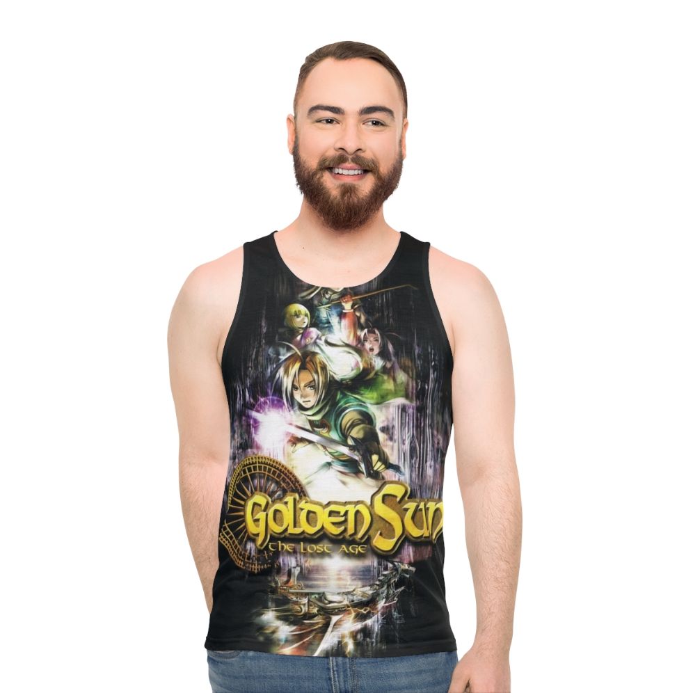 Unisex Golden Sun: The Lost Age Retro Gaming Tank Top - men