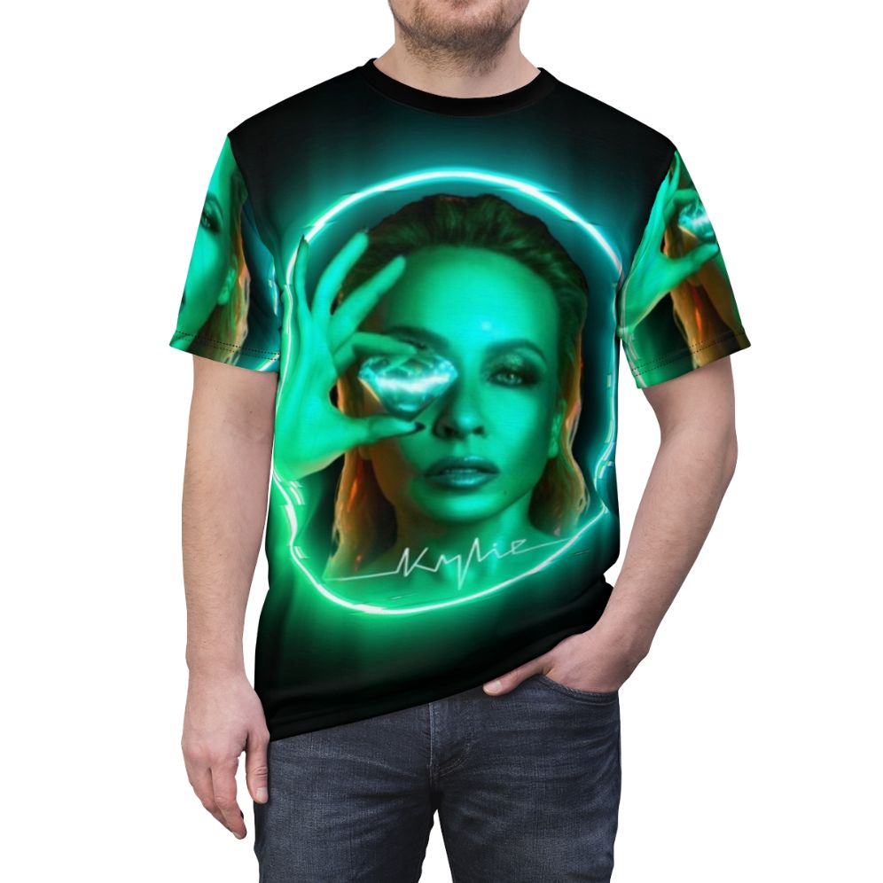 Tension Kylie Glow Inspired Custom Graphic T-Shirt - men front