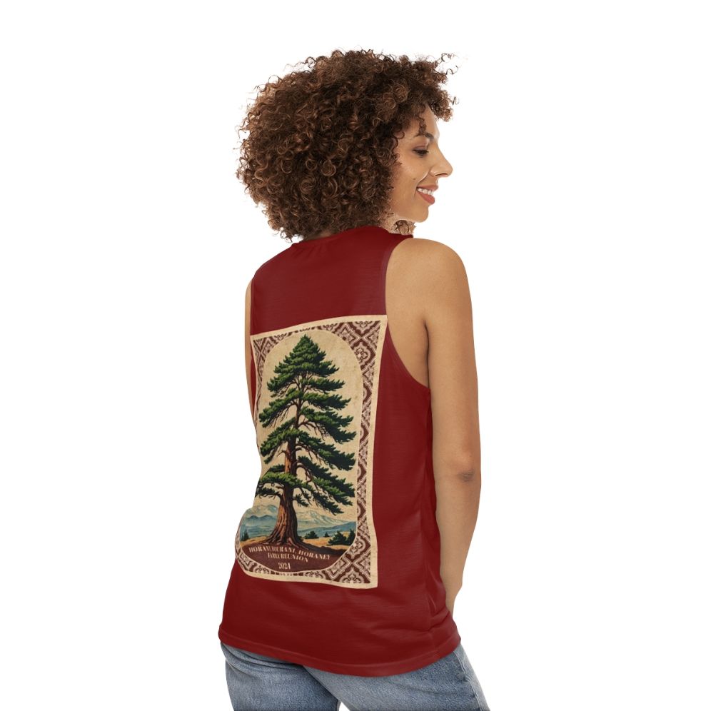 Family Reunion Unisex Tank Top with Horany Design 2024 - women back