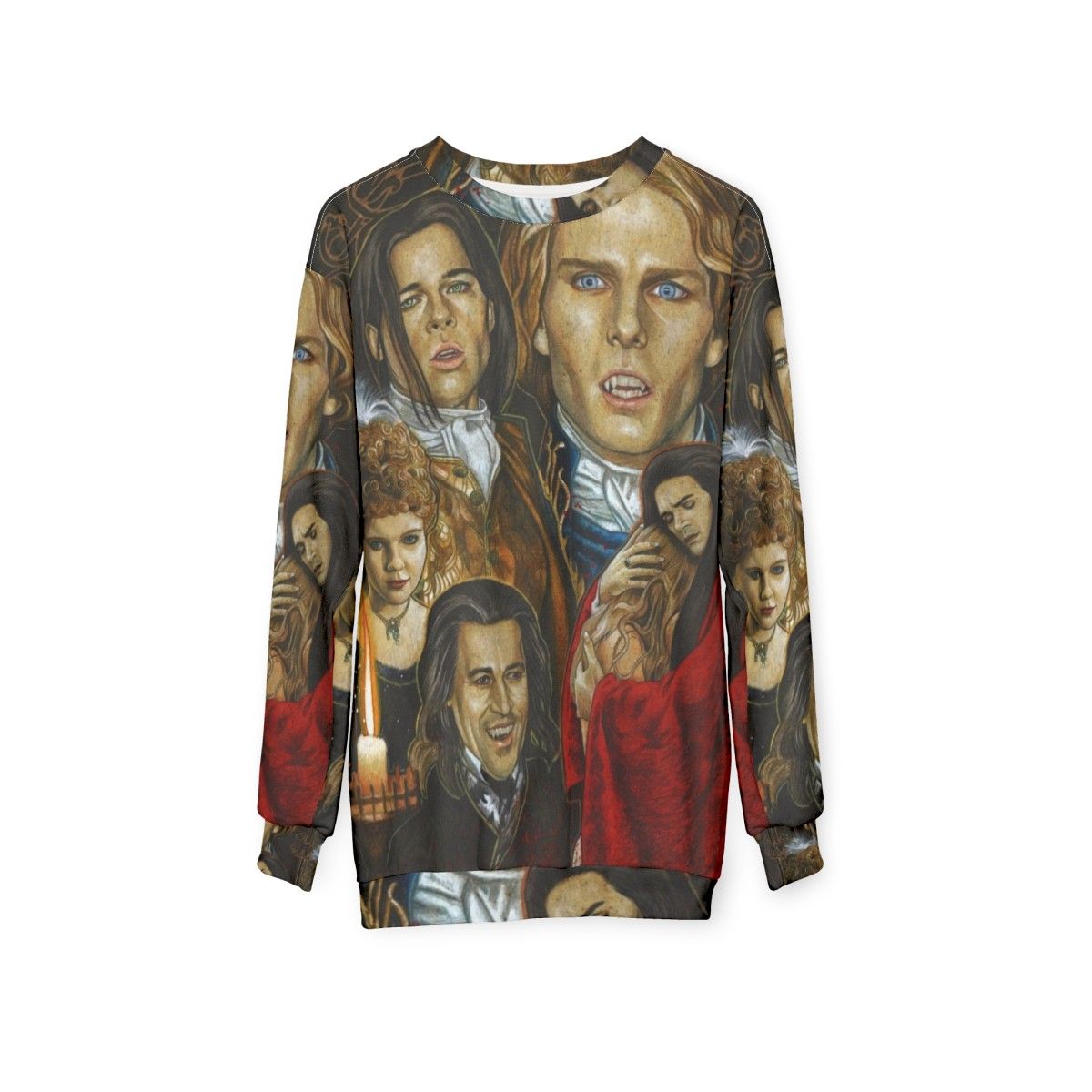 Interview with the Vampire inspired vampire tribute sweatshirt - hanging