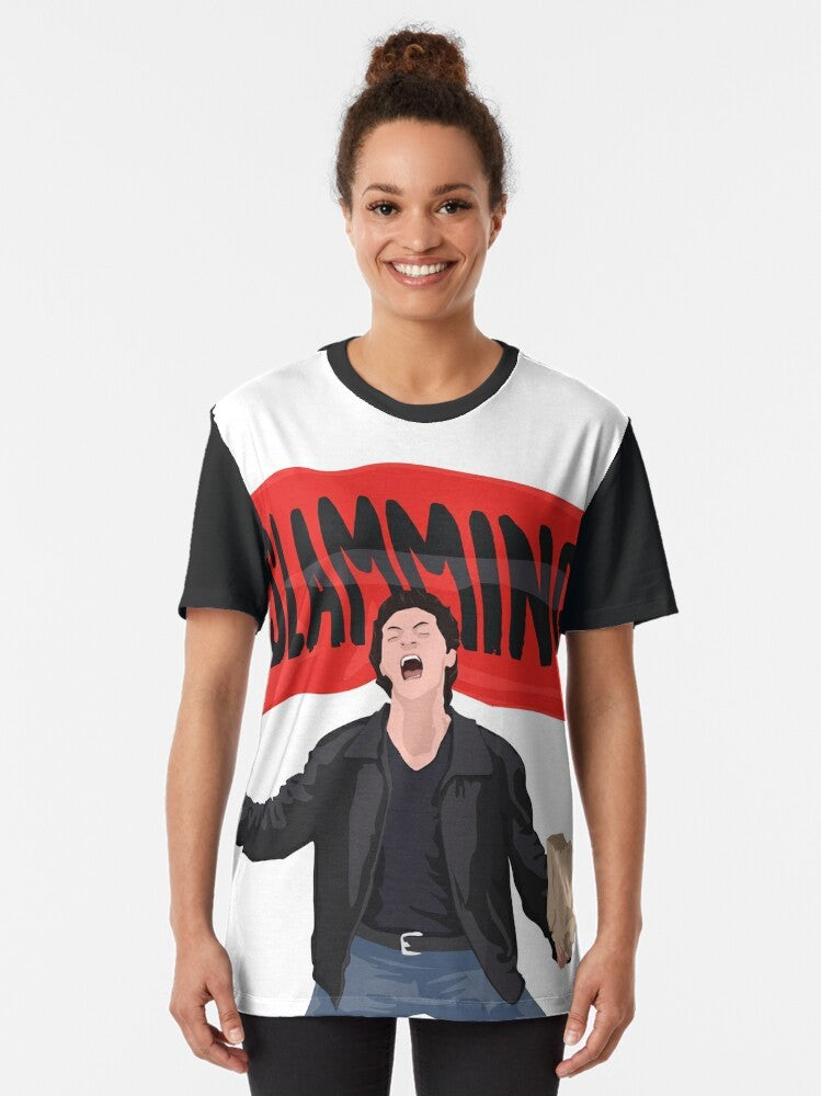 Ethan Bradberry Slamming Graphic T-Shirt - Women