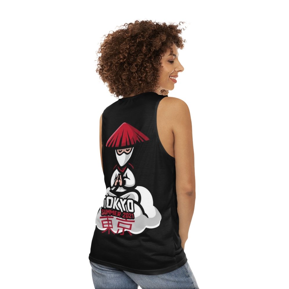 Tokyo 2021 Olympic Summer Unisex Tank Top - women back