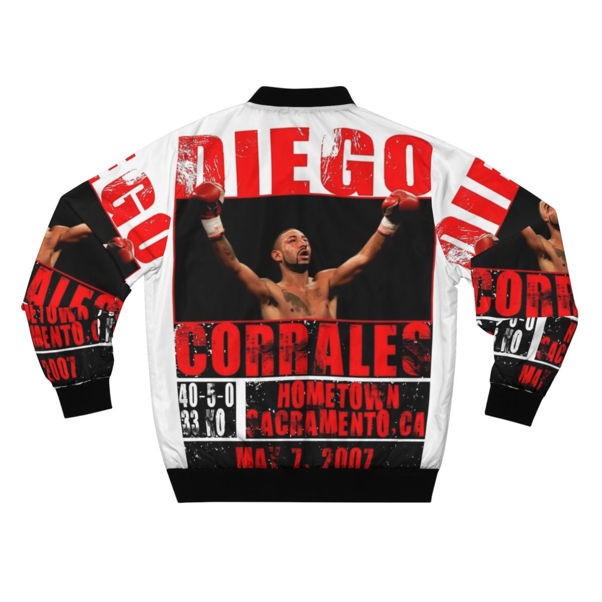 Diego 'Chico' Corrales Boxer Bomber Jacket - Back