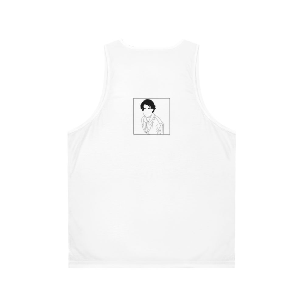 Wilhelm Young Royals Outline Unisex LGBTQ Tank Top - Back