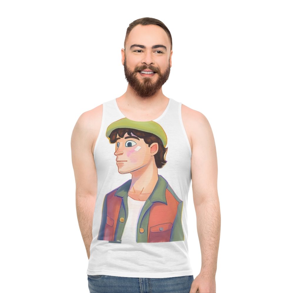 Heartstopper Charlie Spring Unisex Tank Top - men