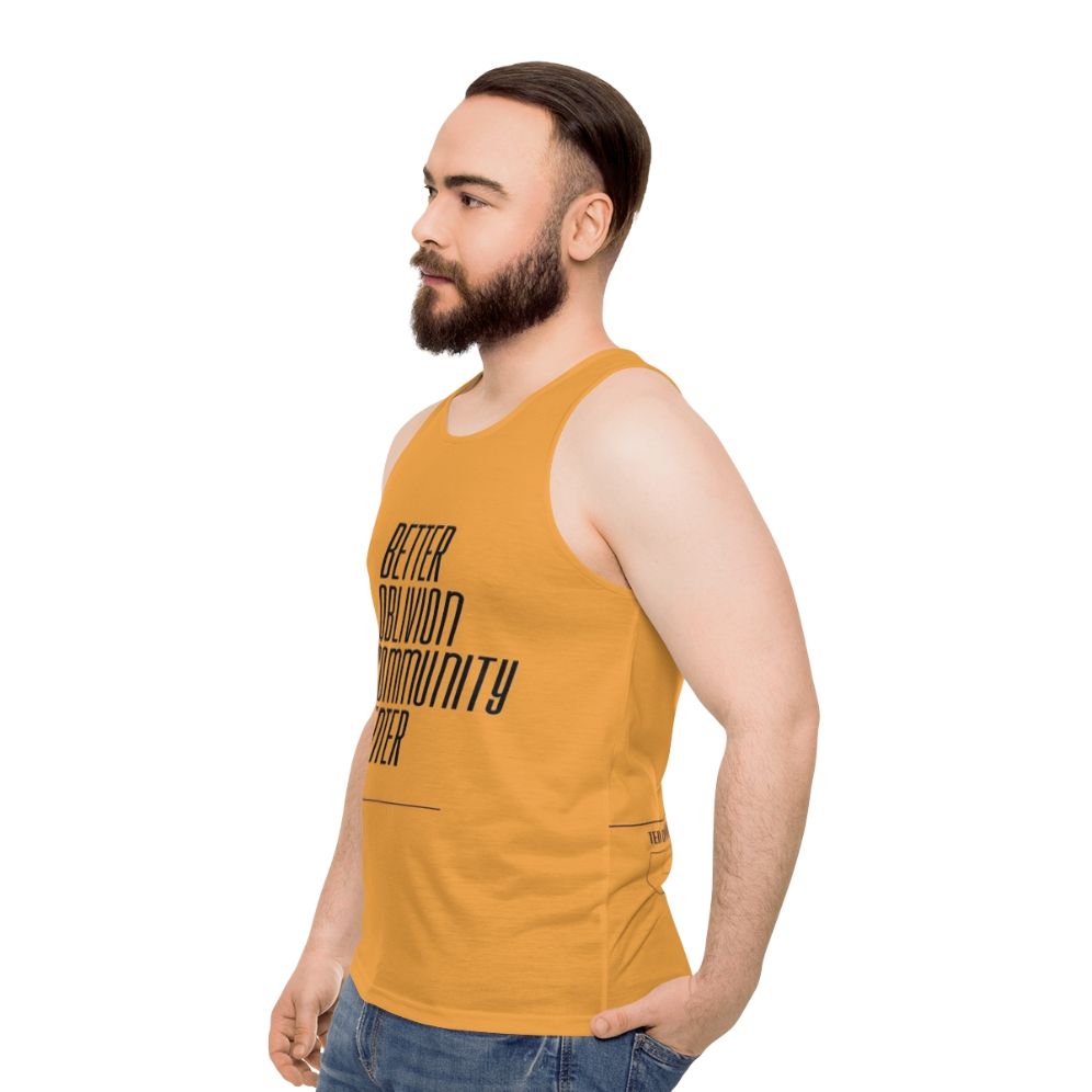 Better Oblivion Community Center Unisex Tank Top - men side