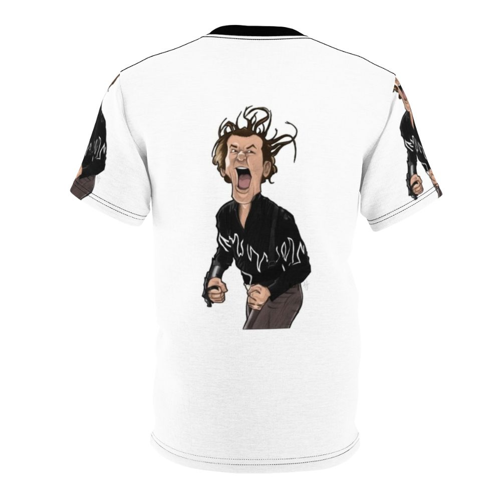 Ernie Mccracken inspired spare t-shirt with bowling and comedy movie graphics - Back