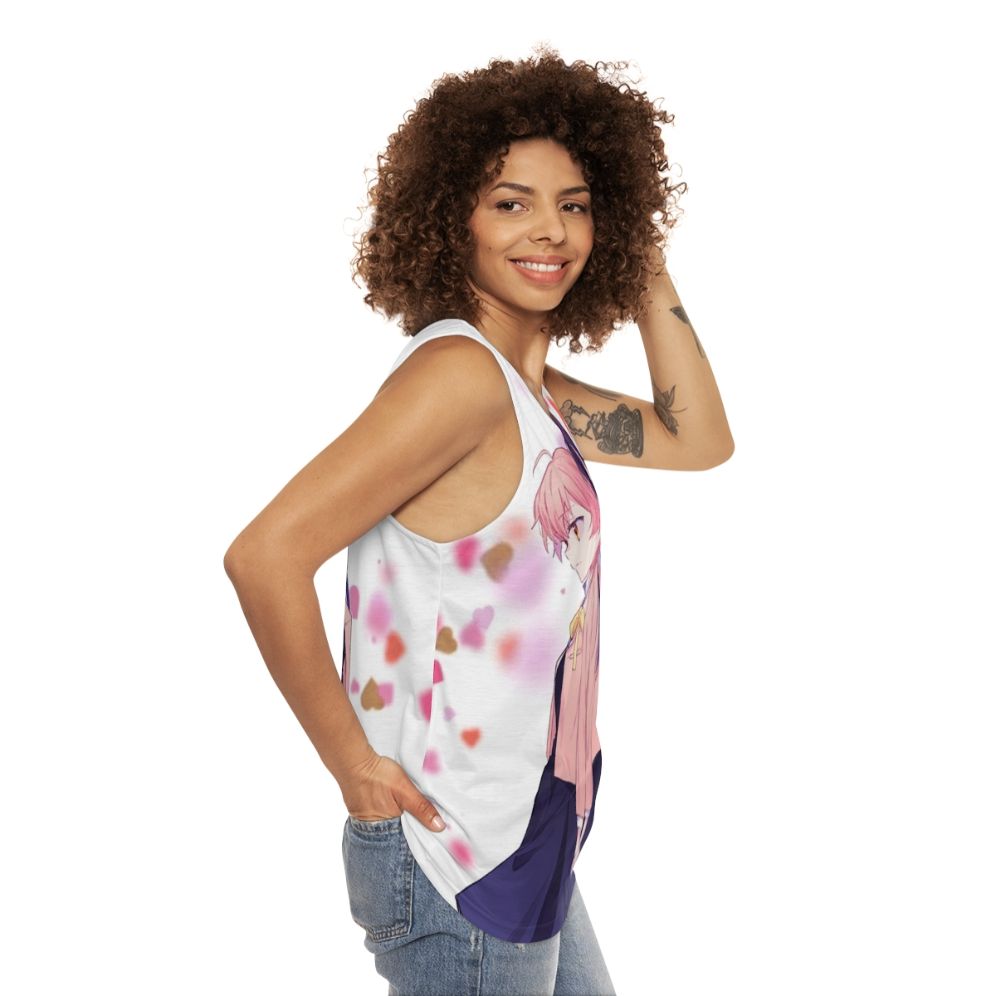 Bloom Into You Yagate Kimi Ni Naru Anime Tank Top - women side