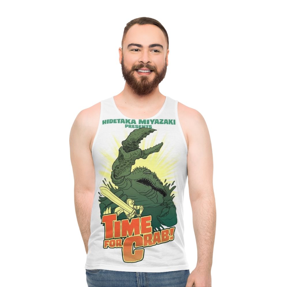 Time for Crab Dark Souls Unisex Gaming Tank Top - men