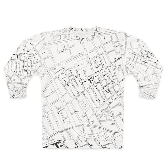 John Snow Cholera Map Sweatshirt