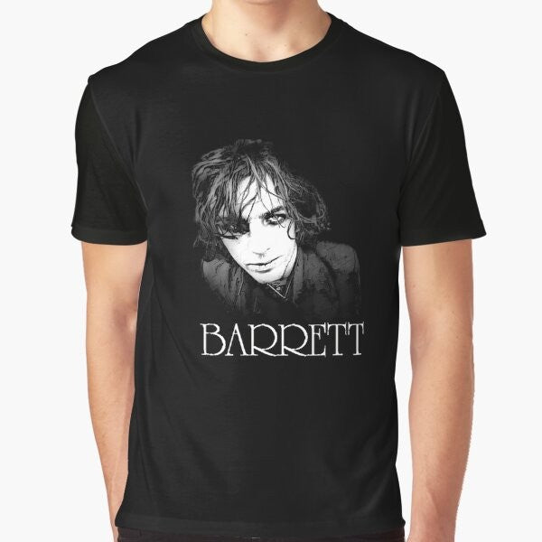 Syd Barrett graphic t-shirt featuring the iconic psychedelic rock star