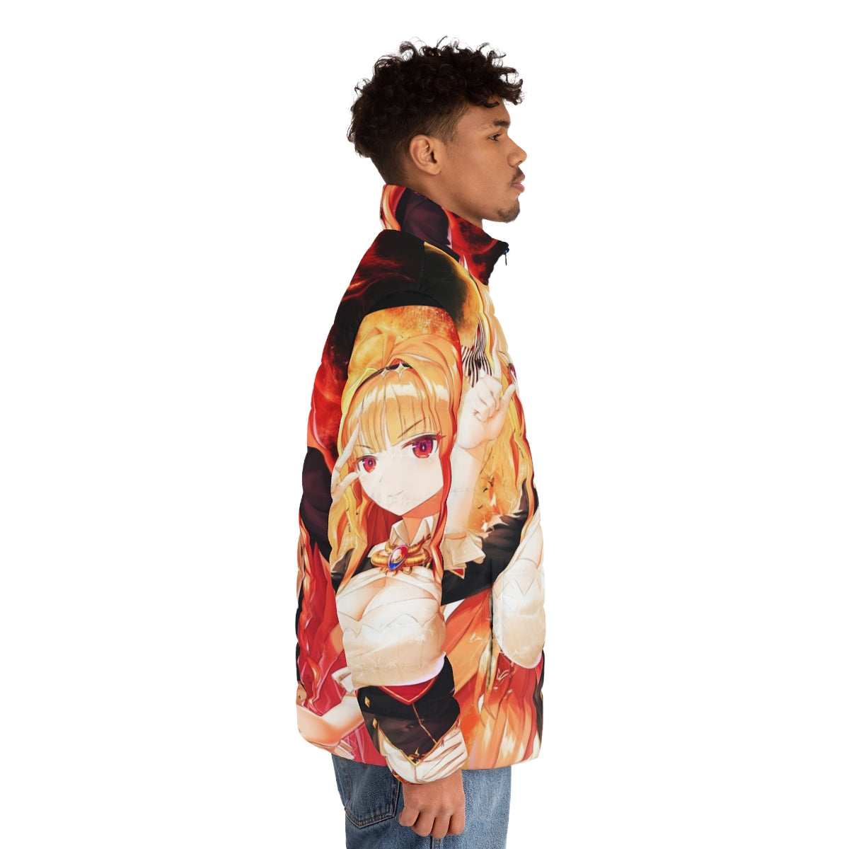 Kiryu Coco Hololive Vtuber Puffer Jacket - men side right