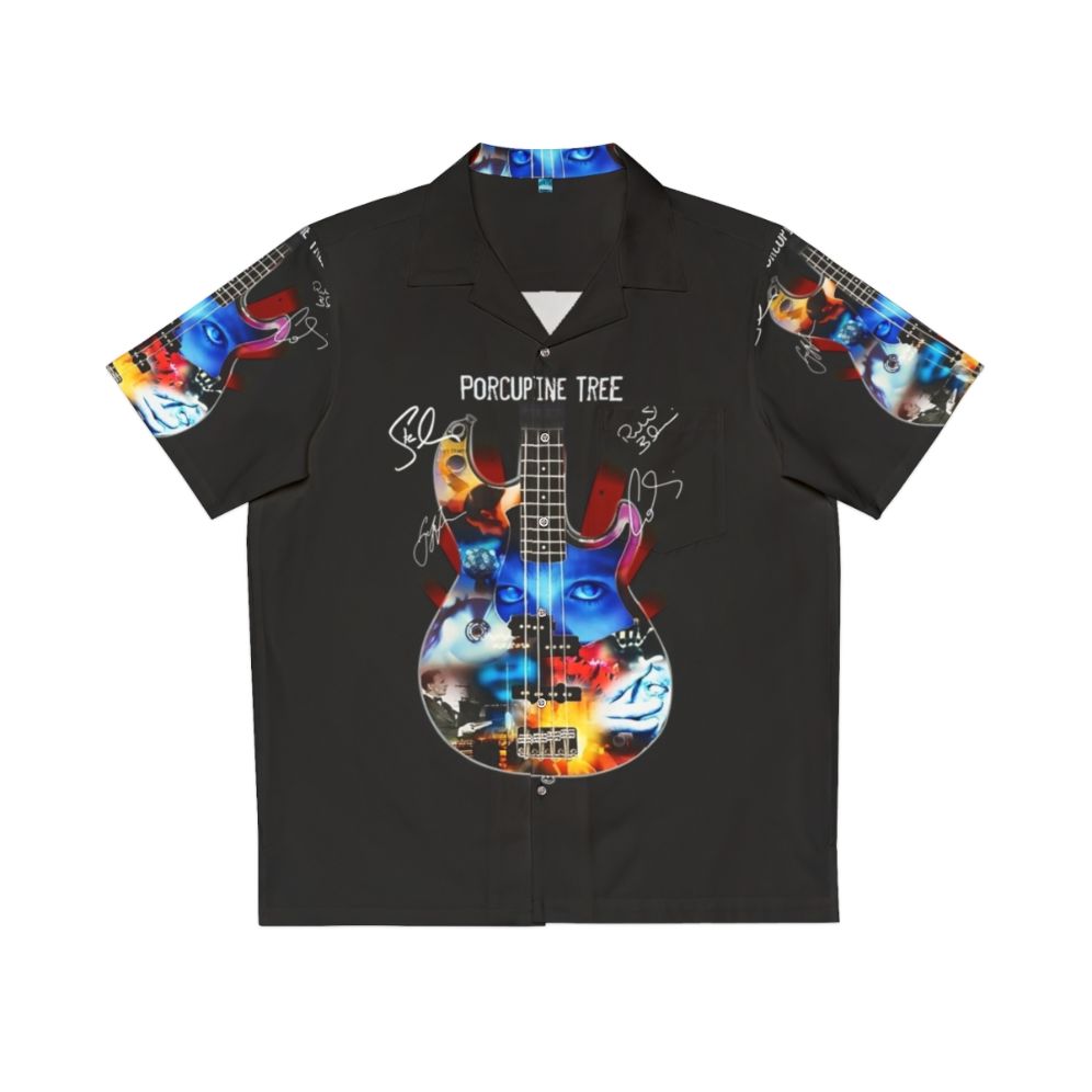 Porcupine Guitar Hawaiian Shirt