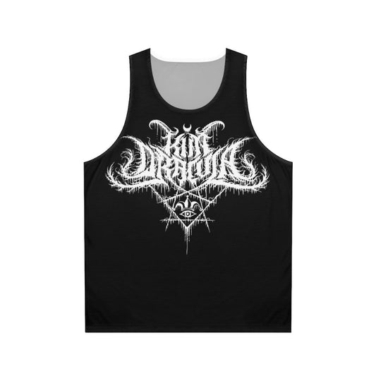 Unisex metal music vampire tank top