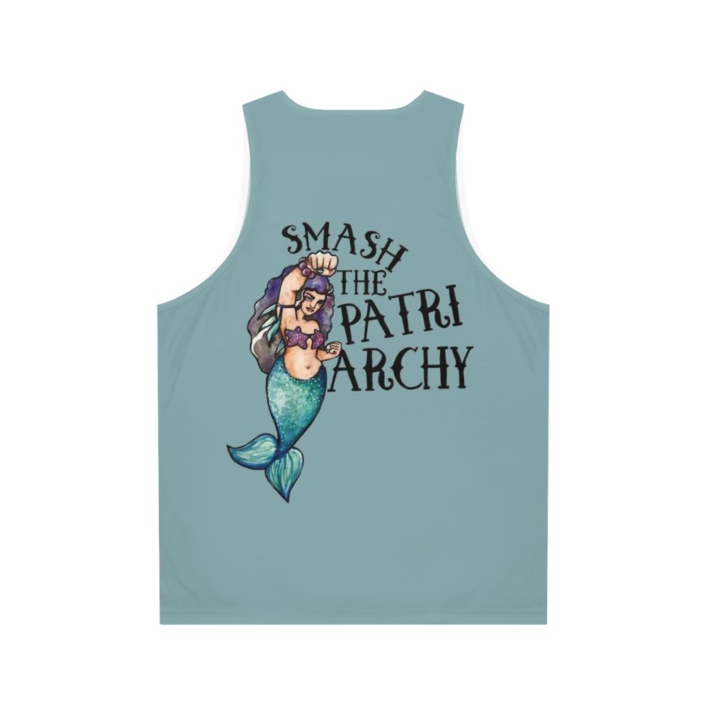 Smash the Patriarchy Feminist Unisex Tank Top - Back