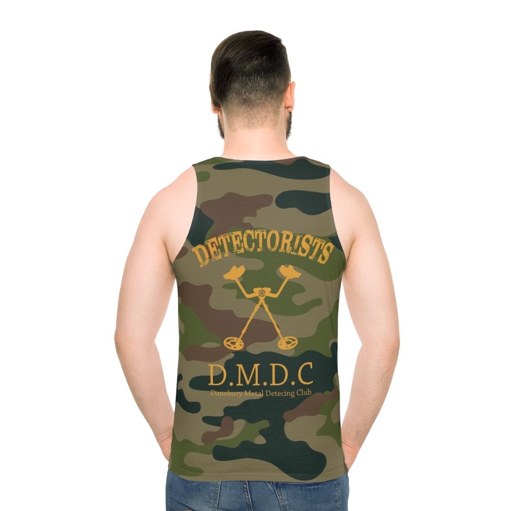 Detectorists Camo Tank Top - men back