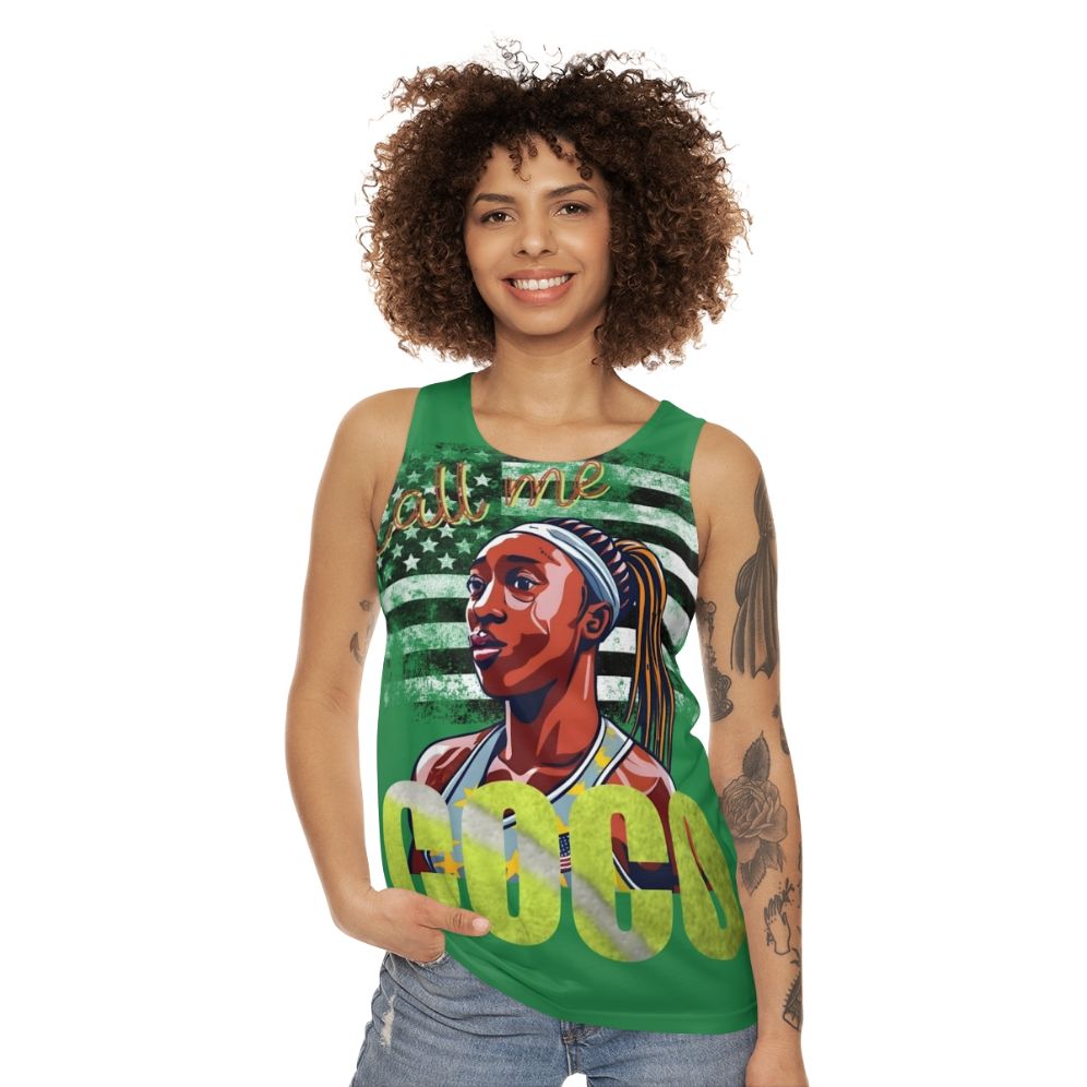 Cori Gauff US Open Champion Unisex Tank Top - women