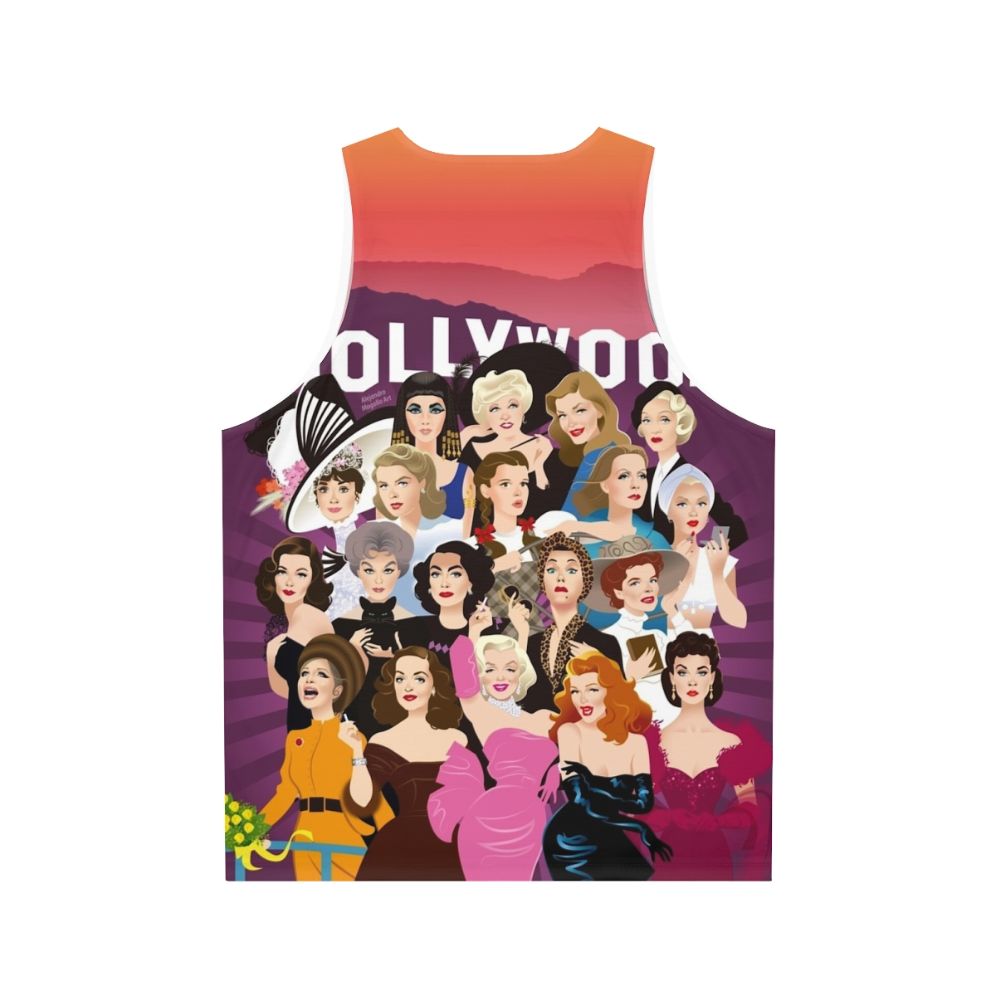 Unisex Hollywood inspired tank top - Back