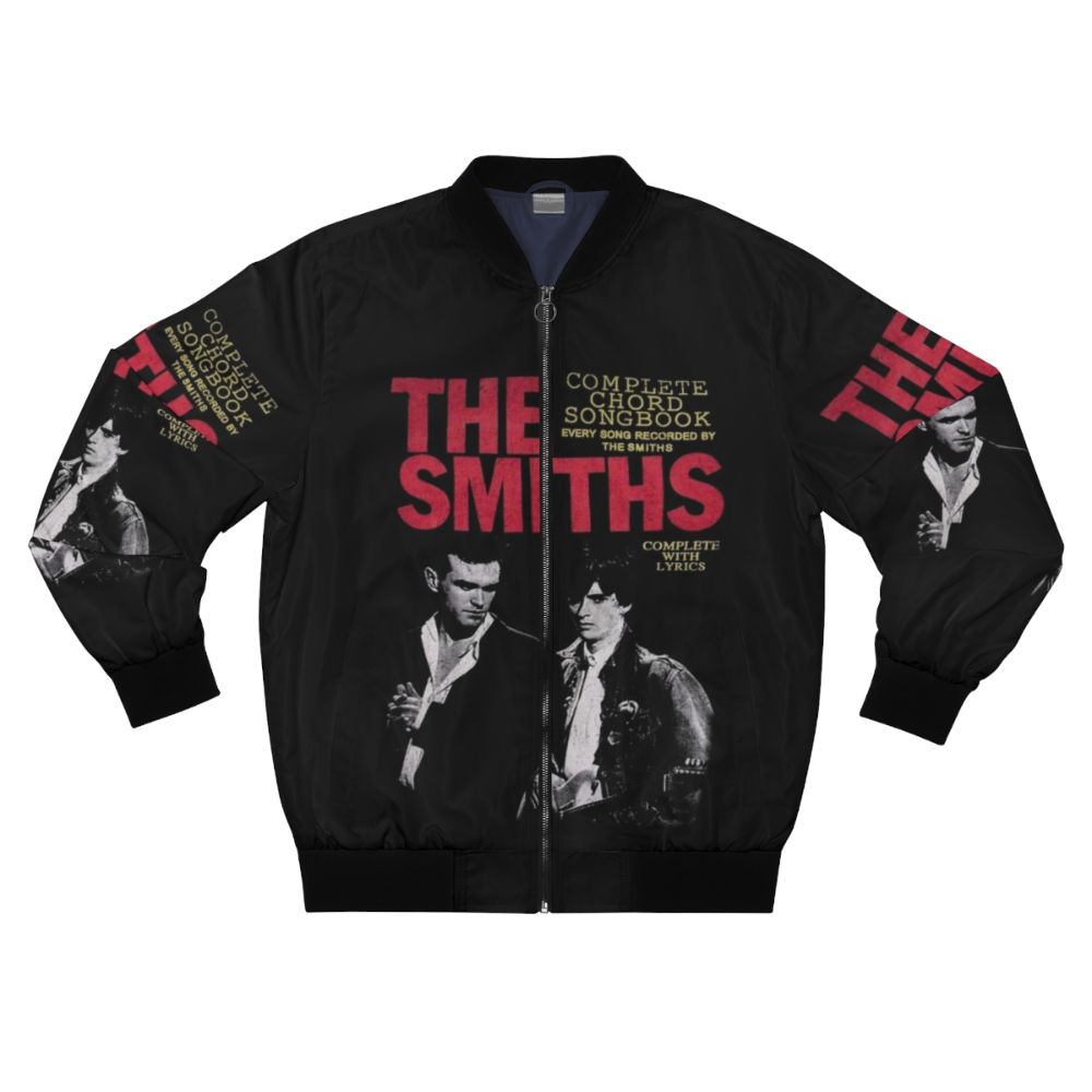 The Smiths The Queen Is Dead Bomber Jacket - Minimalist design featuring the iconic album art