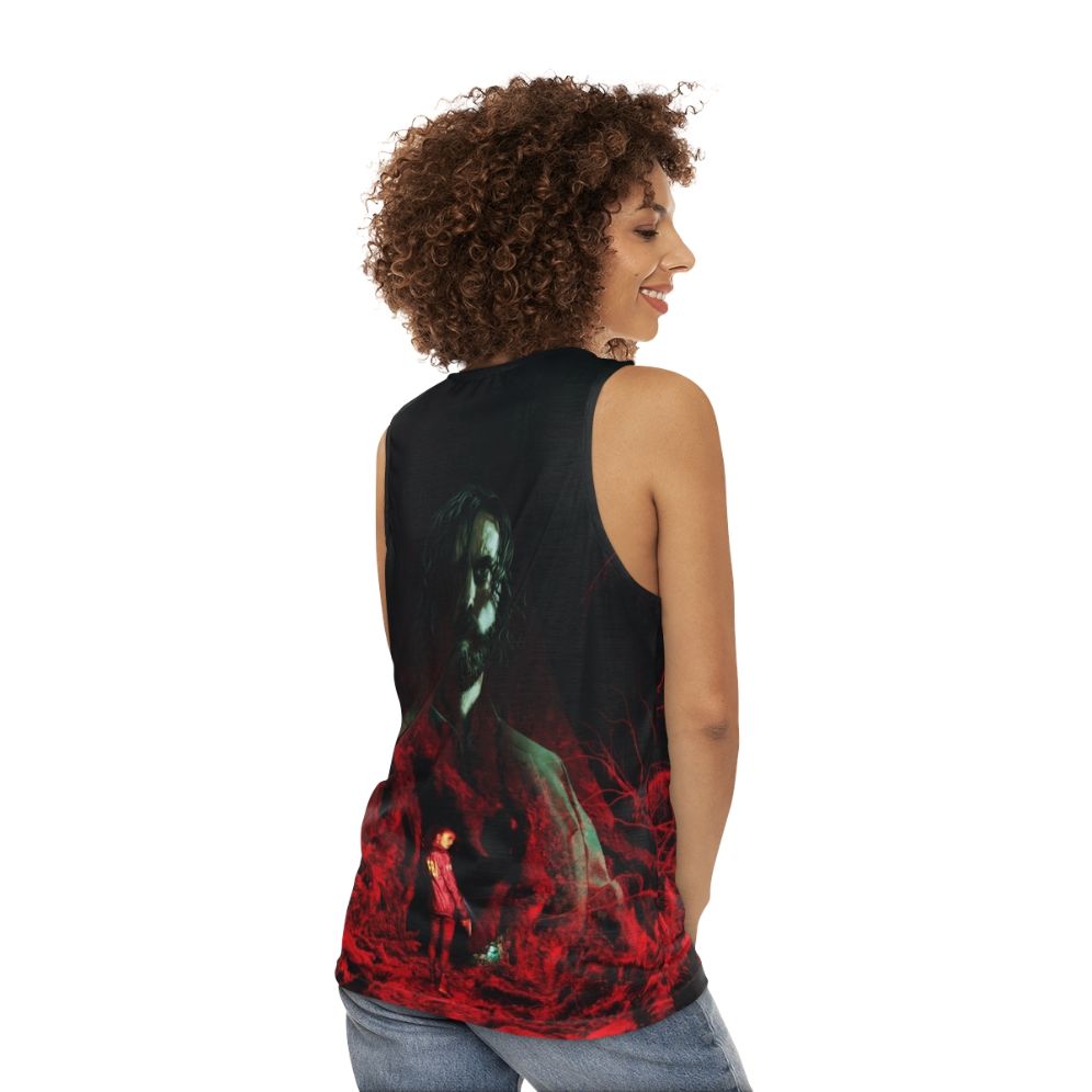 Alan Wake 2 video game inspired unisex tank top - women back