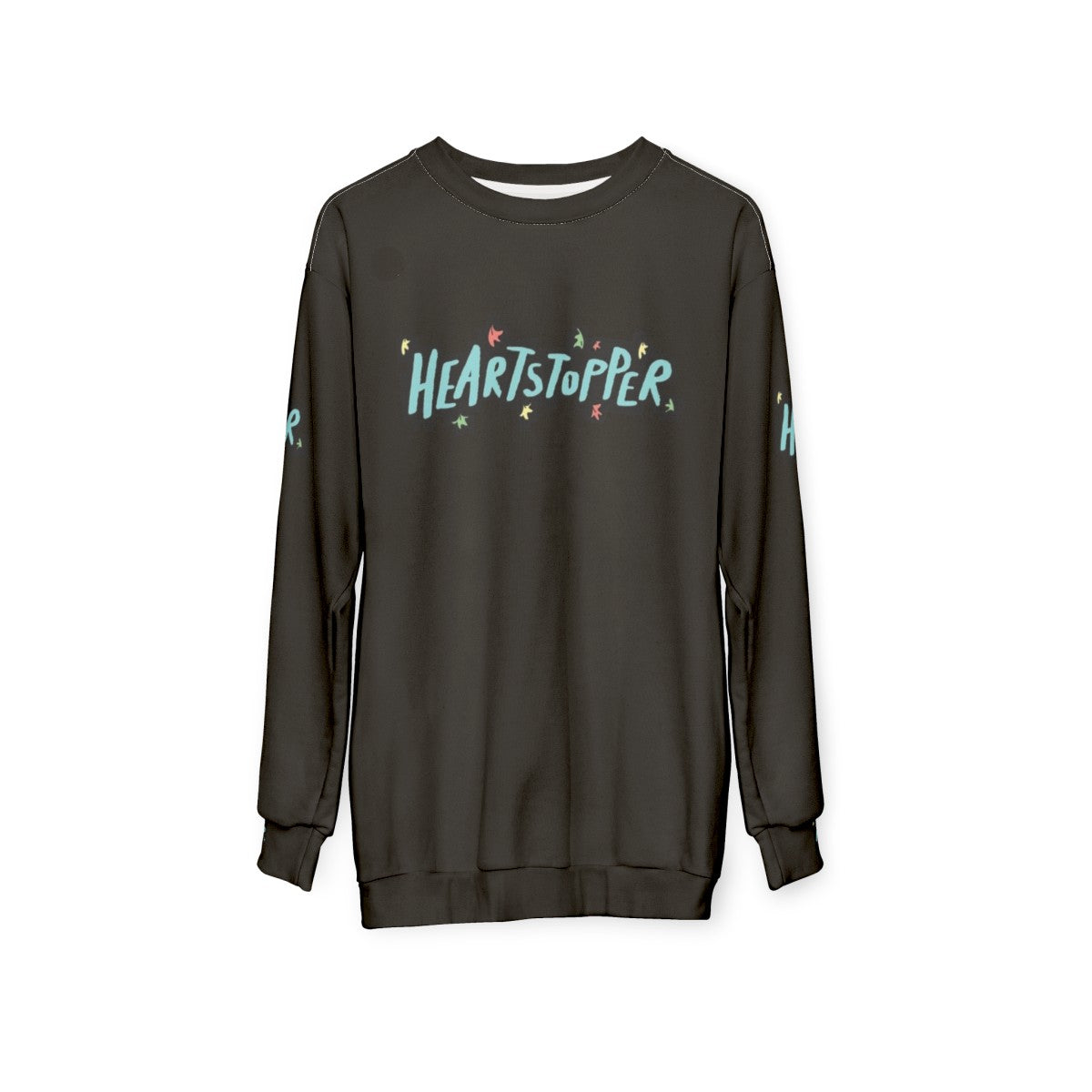 Heartstopper Nick Nelson and Charlie Spring Leaves Sweatshirt - hanging