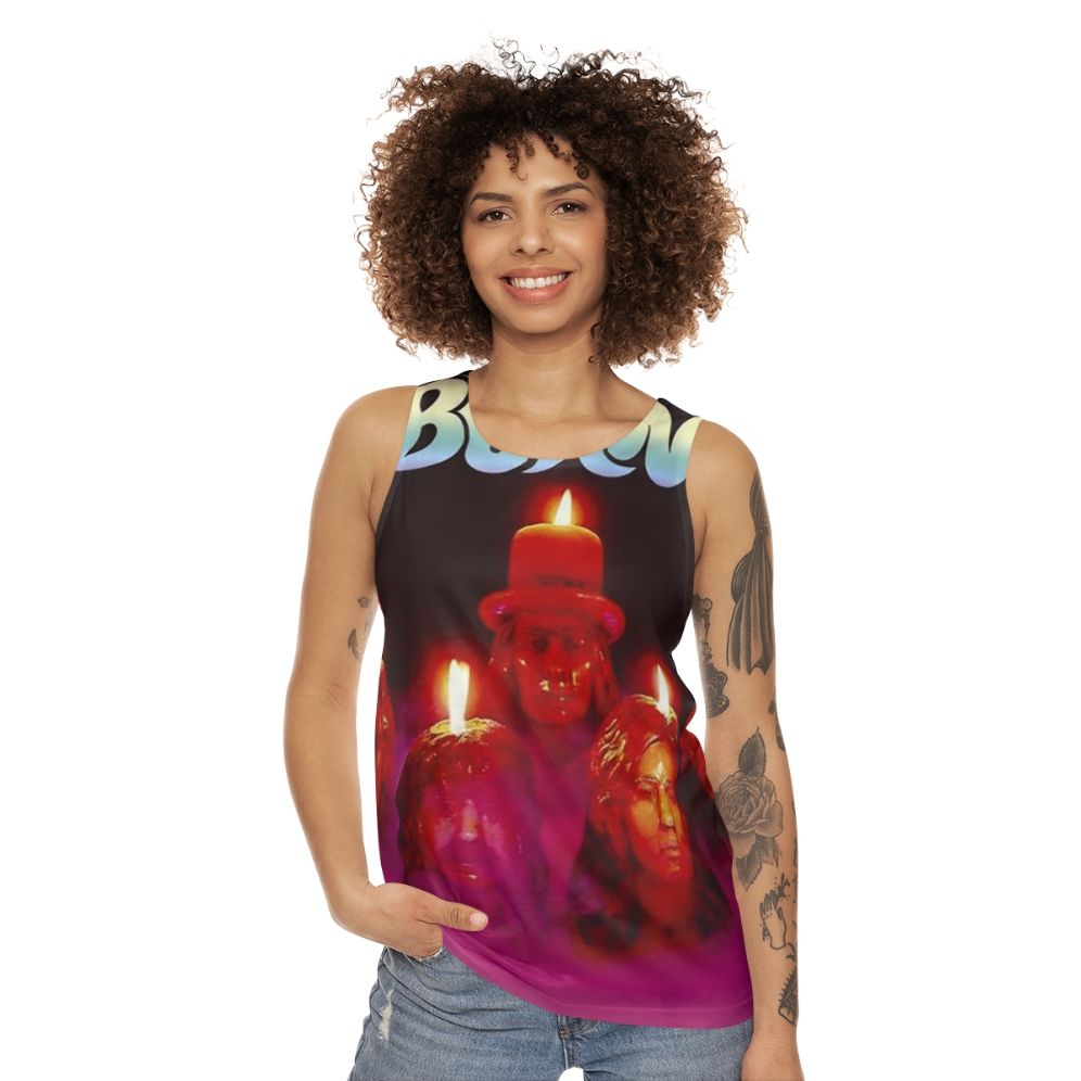 Burn Purple Unisex Tank Top - women