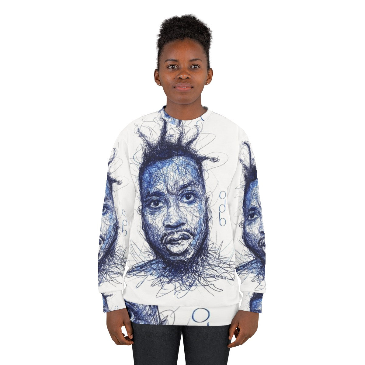 Odb By Nikkolas Wu-Tang Ol' Dirty Bastard Sweatshirt - women