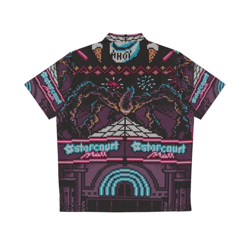 Stranger Sweater 3 Hawaiian Shirt - Stranger Things Inspired Ugly Christmas Sweater - Back