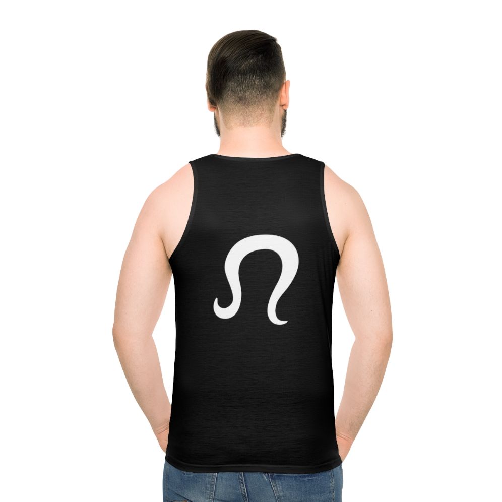 Mick Leo Symbol Unisex Tank Top - men back