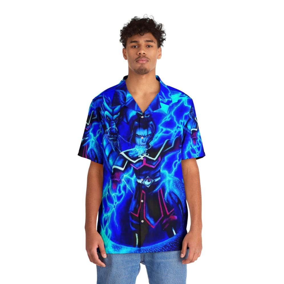 Azula Avatar The Last Airbender Inspired Hawaiian Shirt - People Front