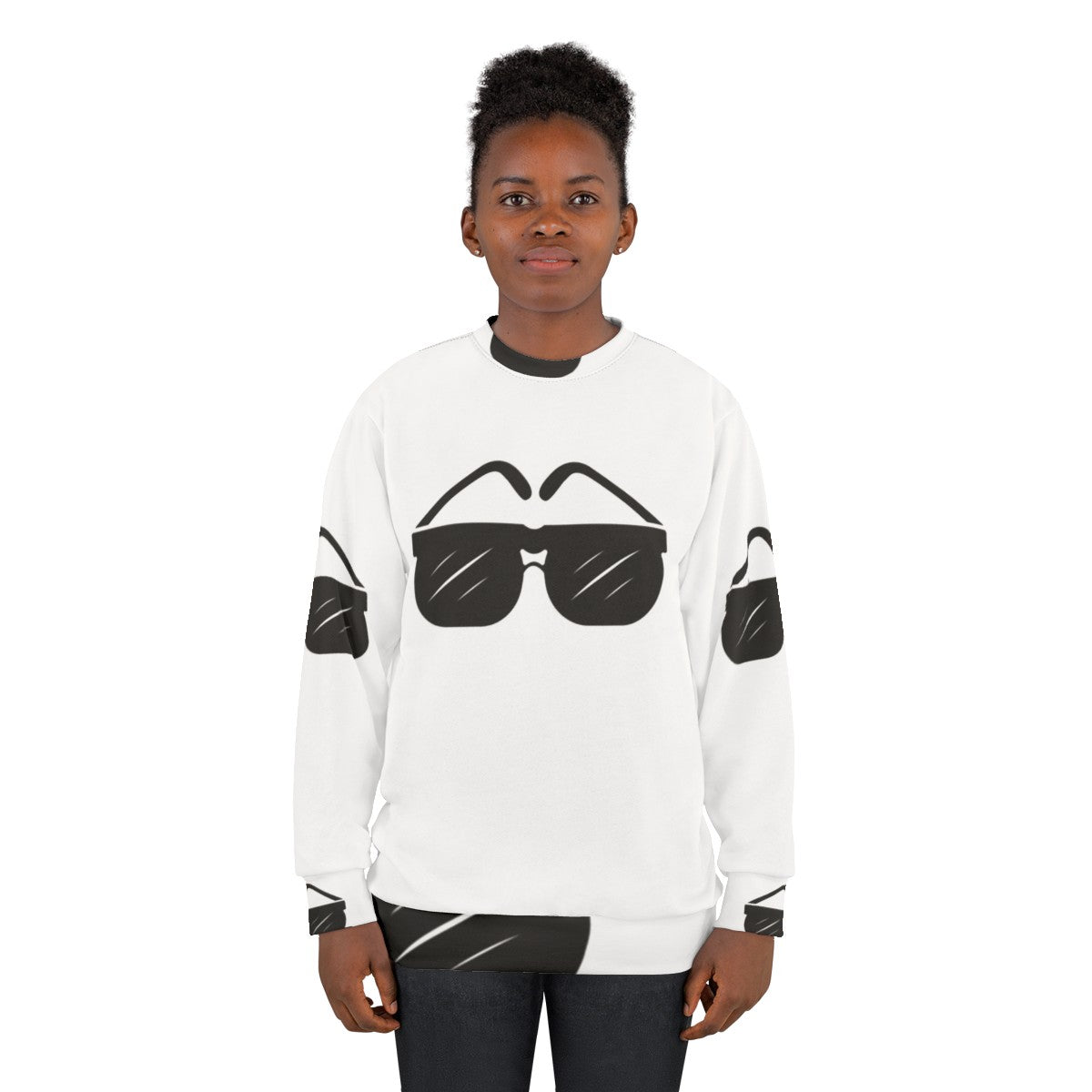 Shades Glasses Sunglasses Sweatshirt - women