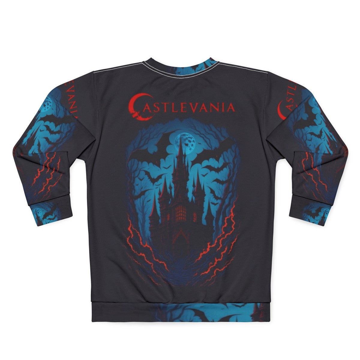 Castlevania Blue Mist Sweatshirt - Back