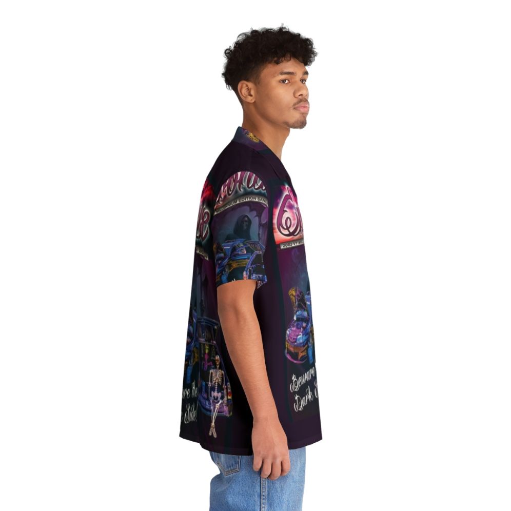 Cronus Millennium Van Hawaiian Shirt - Retro Style Custom Streetmachine - People Pight