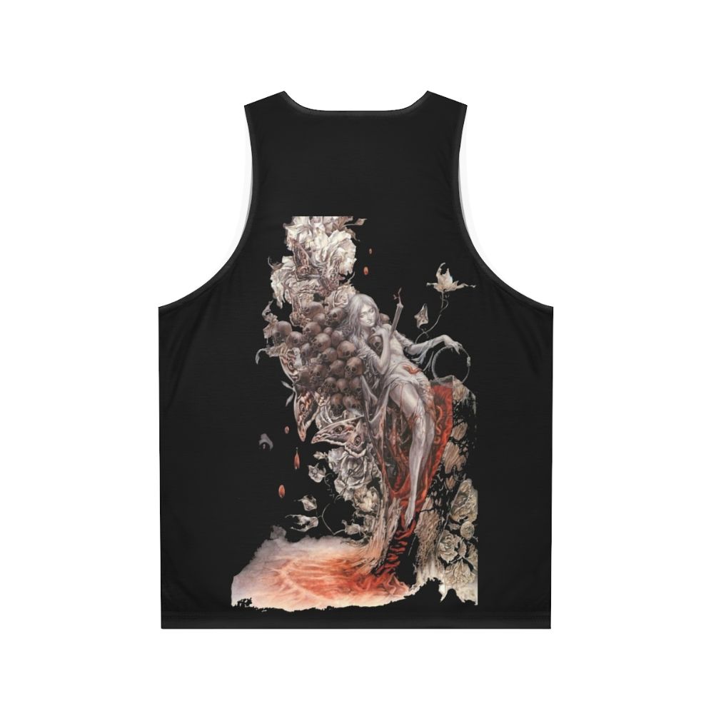 Castlevania Series Unisex Gaming Tank Top - Back