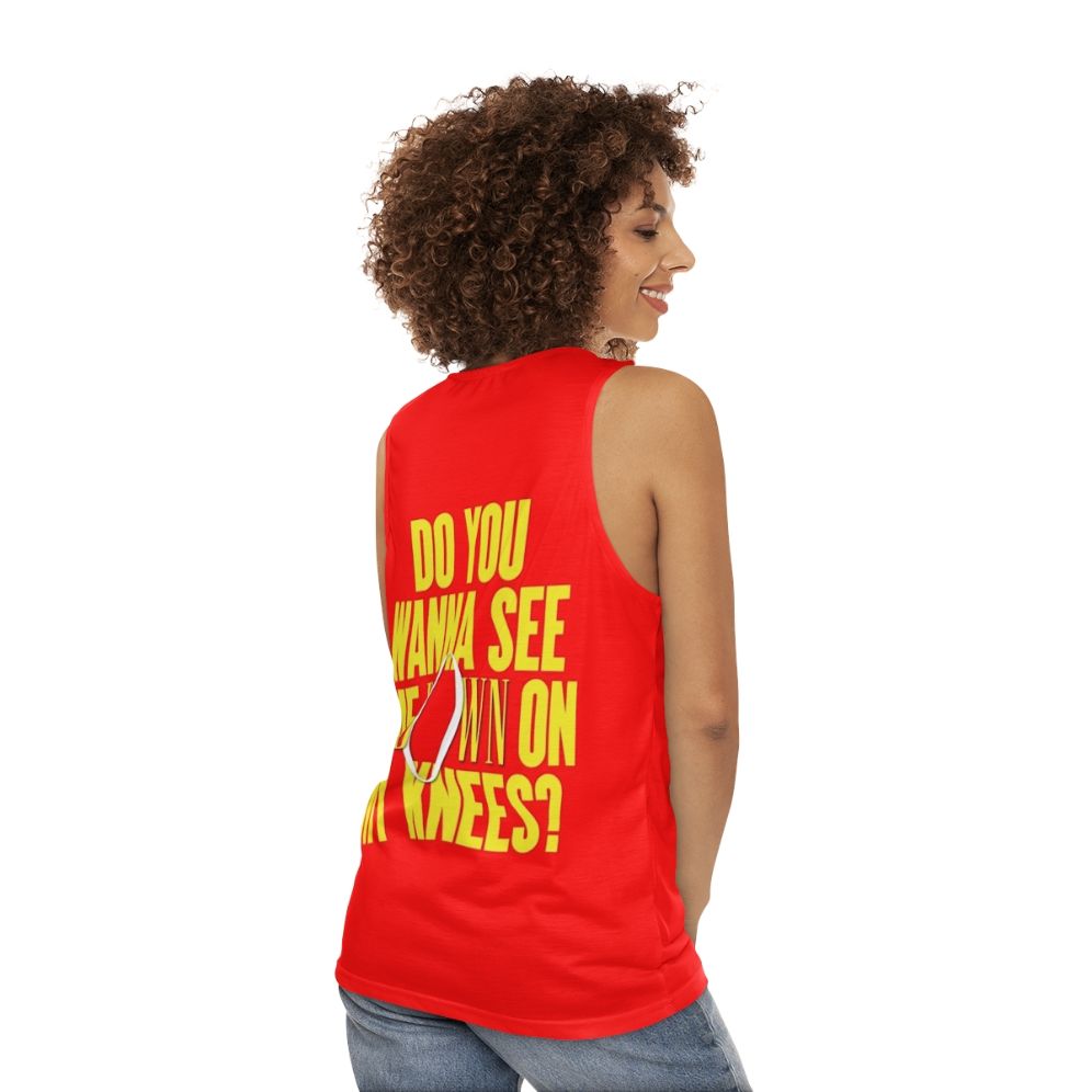 Celeb 06 unisex music inspired tank top - women back