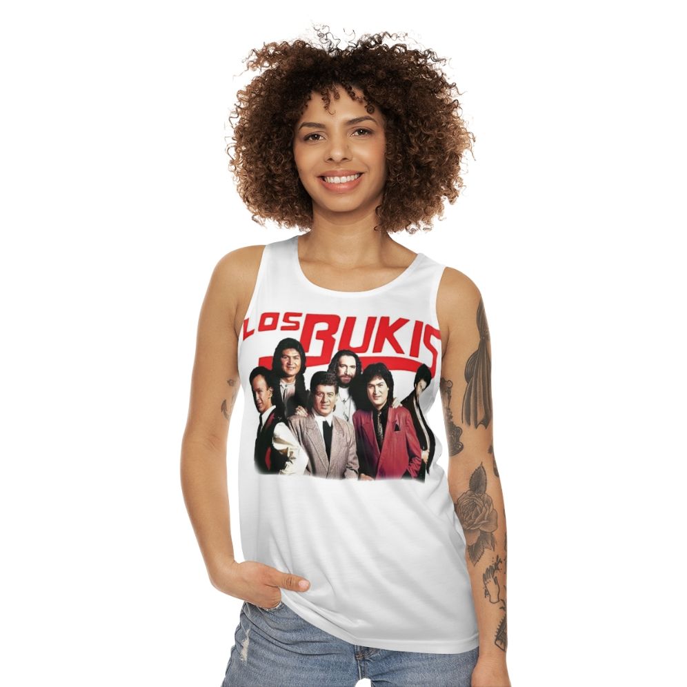 Los Bukis Unisex Retro Tank Top - women