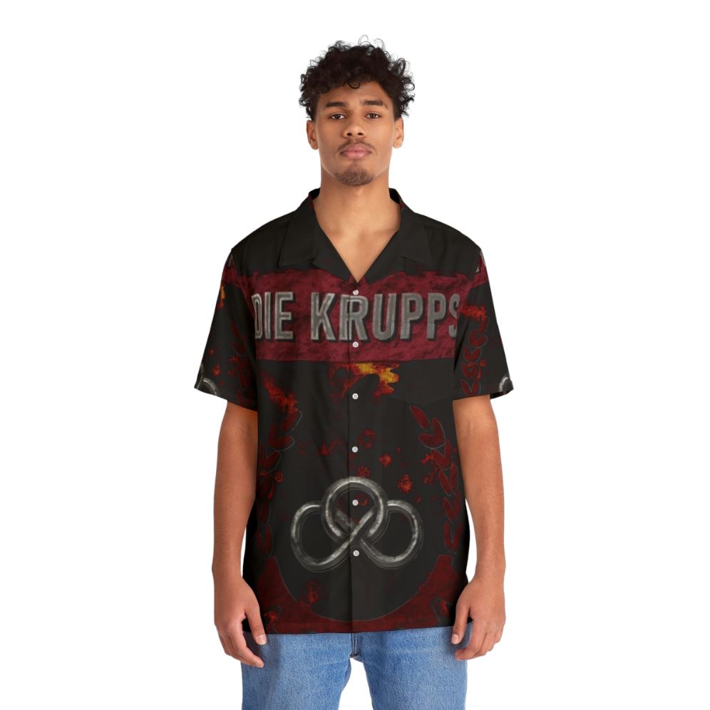 Die Krupps Industrial Metal Hawaiian Shirt - People Front