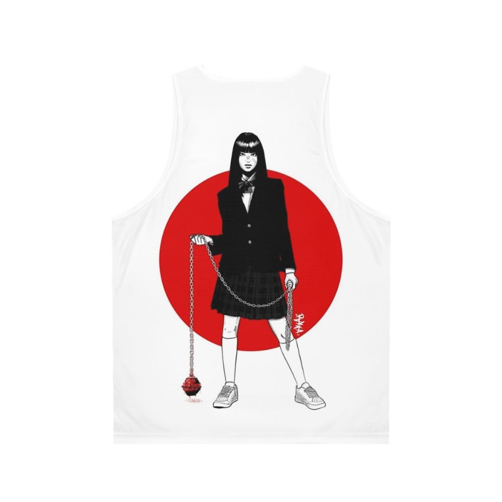 Gogo Yubari Unisex Tank Top - Back