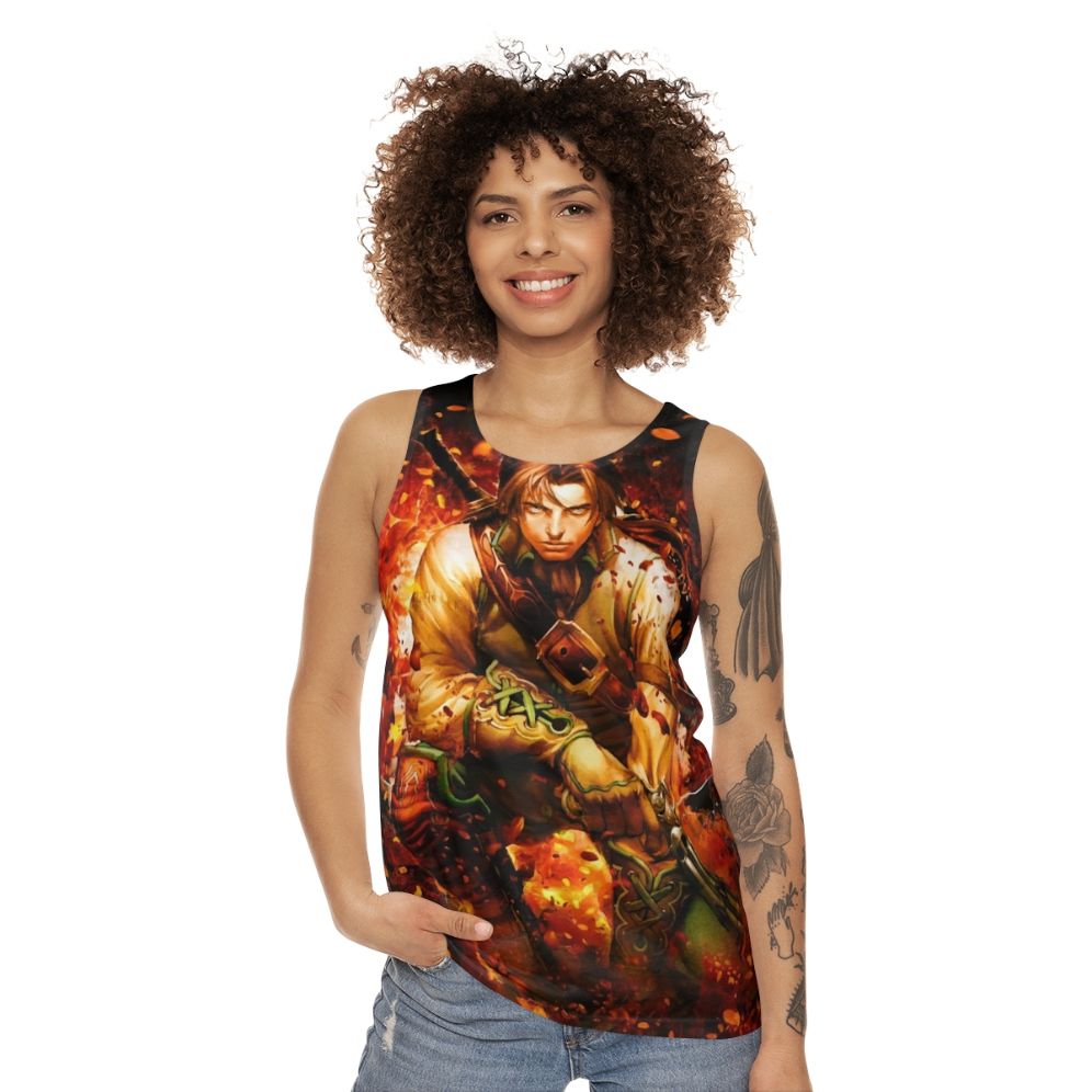 Fable 2 gaming vintage fantasy unisex tank top - women