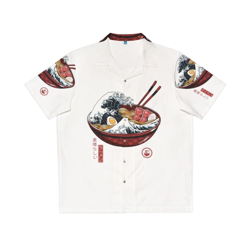 Ramen Wave Japanese Art Hawaiian Shirt