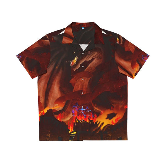 Fatalis Dragon Hawaiian Shirt for Monster Hunter Fans