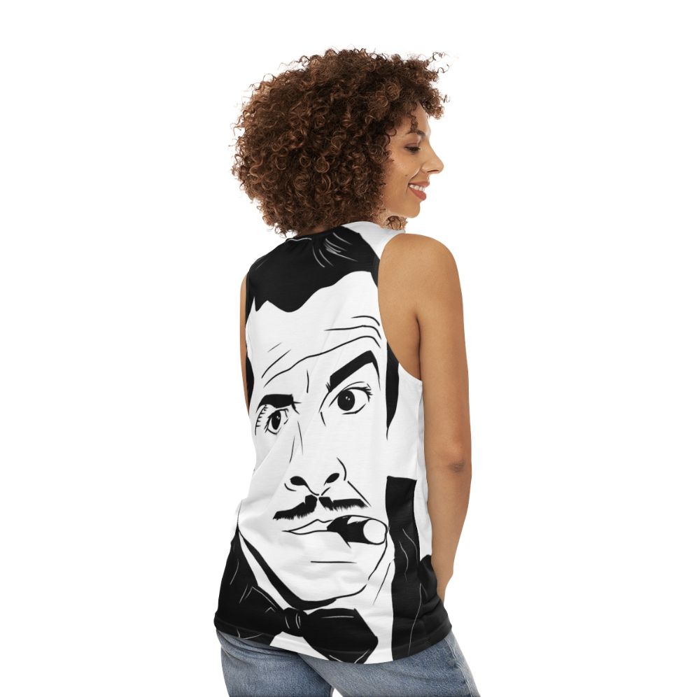 Tin Tan Mexican Cinema Unisex Tank Top - women back